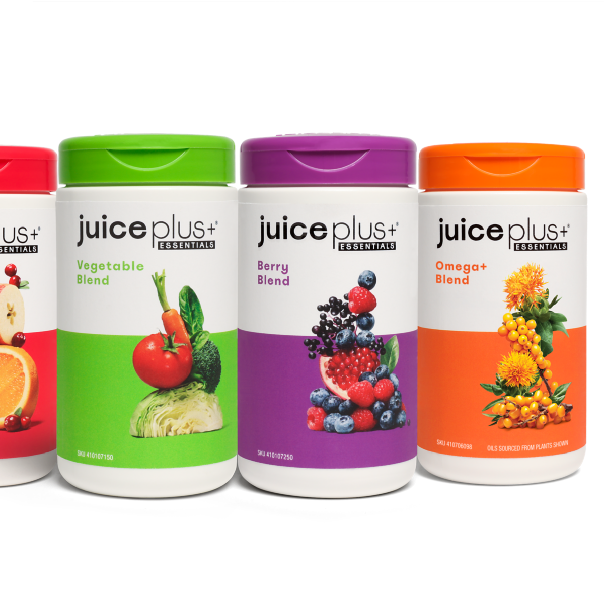Fruit, Vegetable, Berry & Omega+ Blend | Juice Plus+