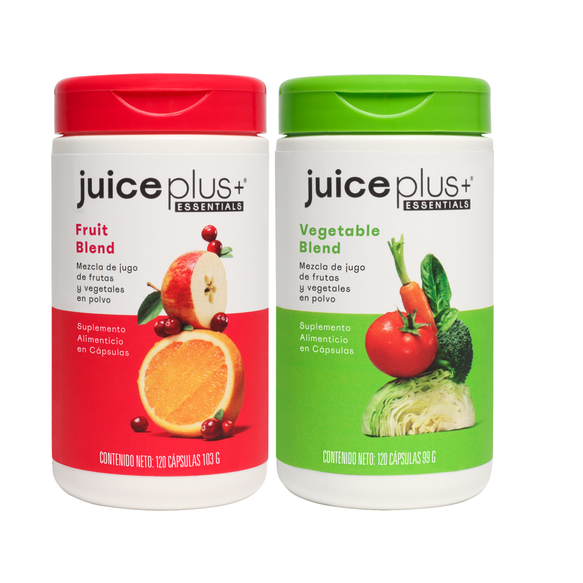 Cápsulas Fruit y Vegetable de Juice Plus+ Juice Plus+