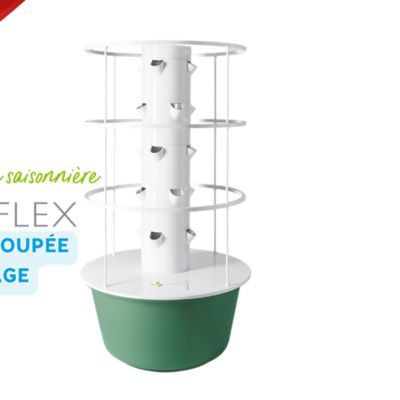 Offre groupée Tower Garden FLEX avec cage de soutien