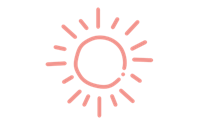 Illustration of the sun